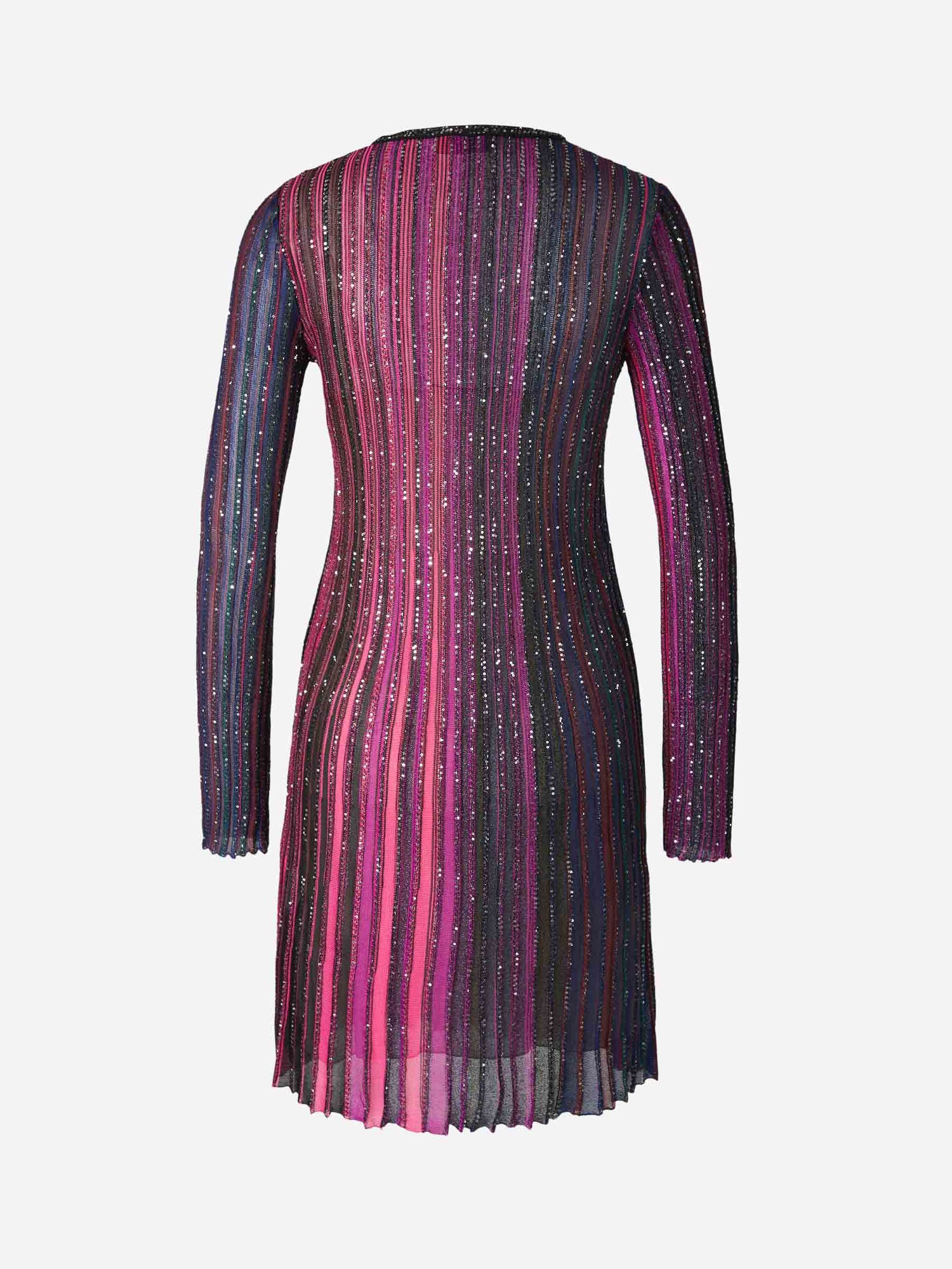 Missoni Vestido Lentejuelas Mini color Purpura Oscuro sku 731-005795 01 - Foto 2