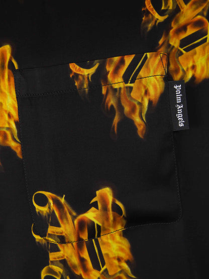 Burning Logo Shirt