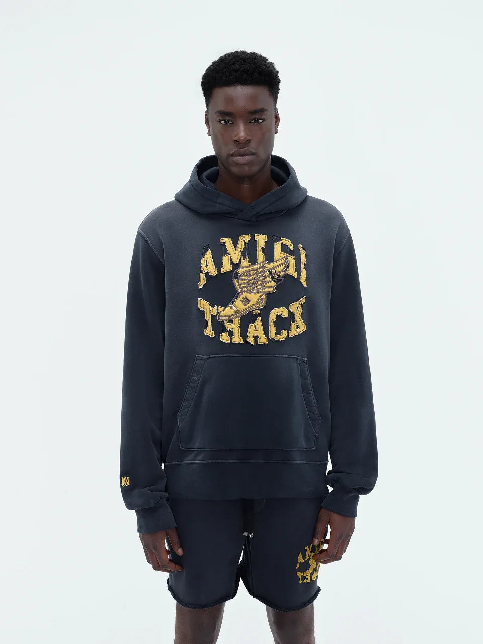 Patch Hood Sweatshirt Amiri Luxury Brand Outlet