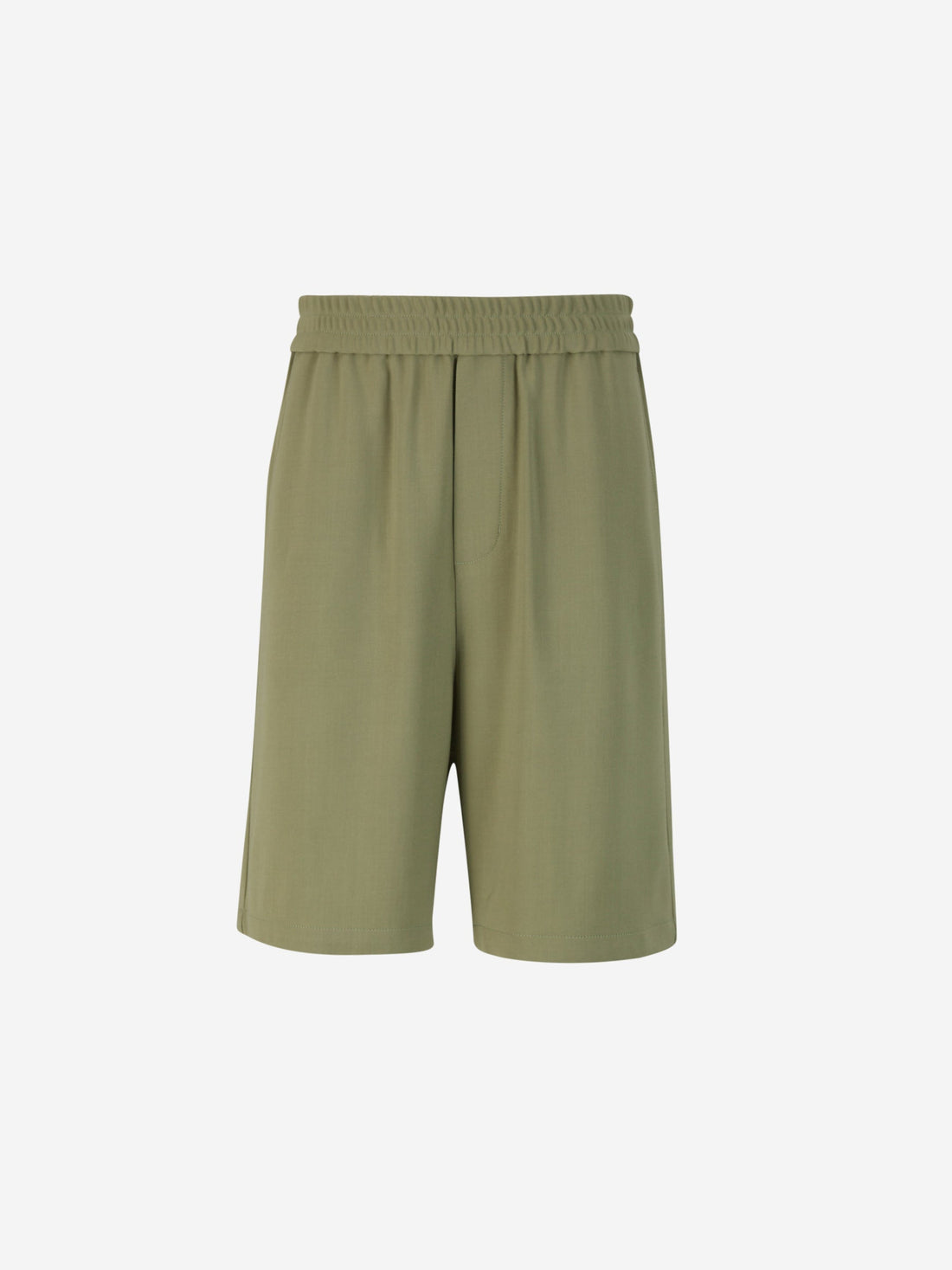 Viscose and Wool Bermudas