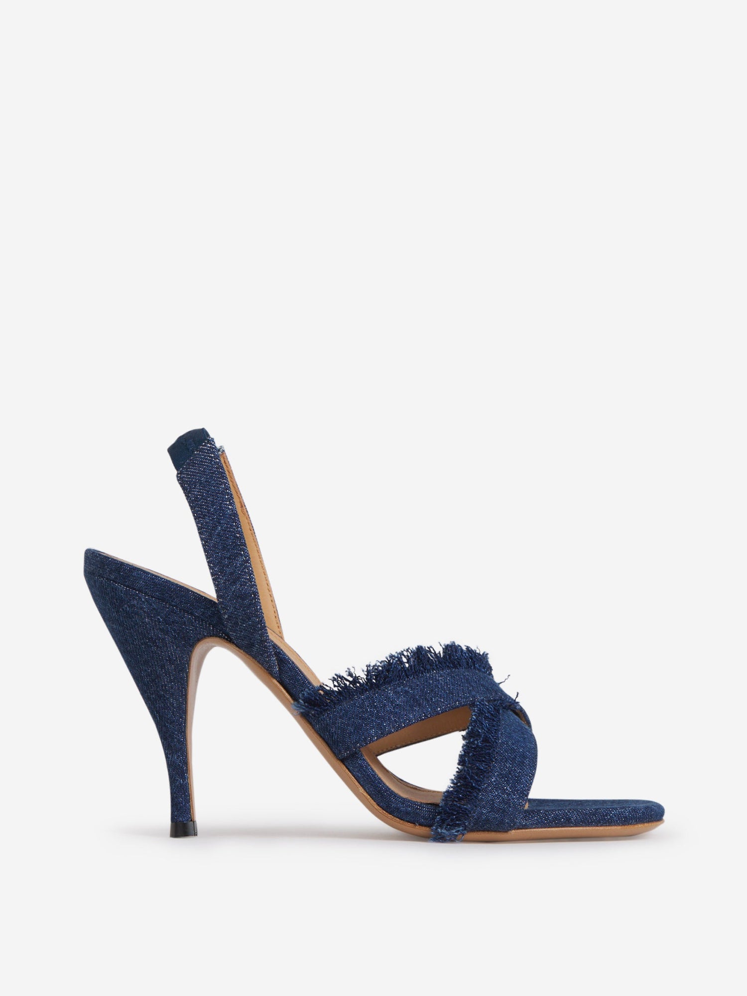 Off-White Sandalias Denim Slingback color Azul Denim sku 800-005188 01 - Foto 1