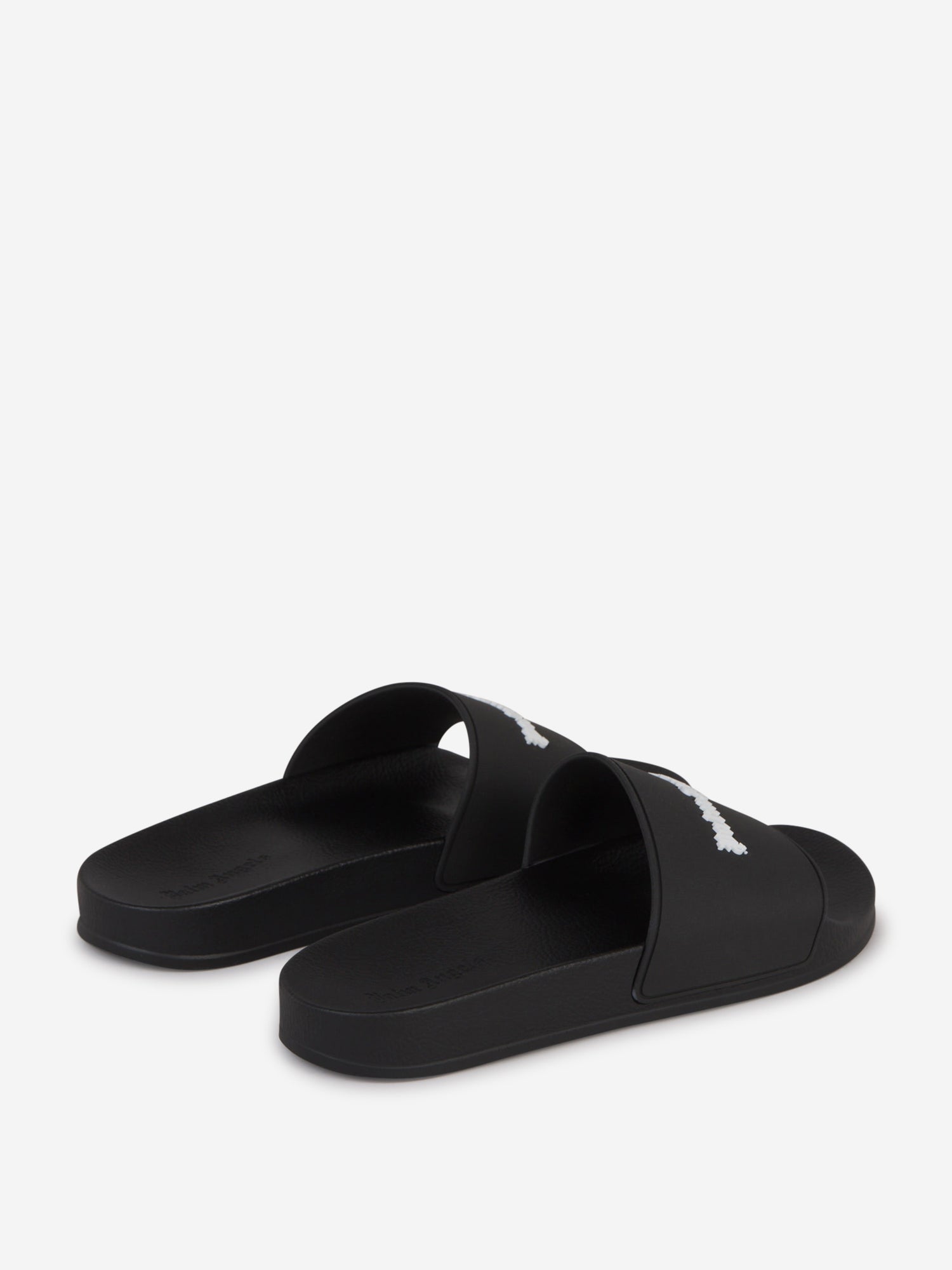 Palm Angels Sandalias Pool Logo color Negro sku 617-000095 02 - Foto 3