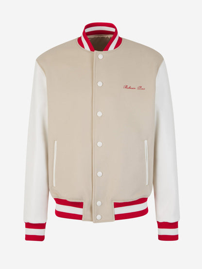 Balmain Chaqueta Bomber Logo color Topo sku 512-002131 01 - Foto 1