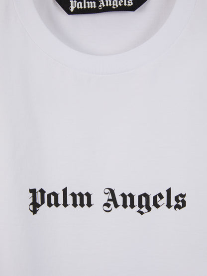 Palm Angels Camiseta Algodón logo color Blanco sku 553-003290 01 - Foto 3