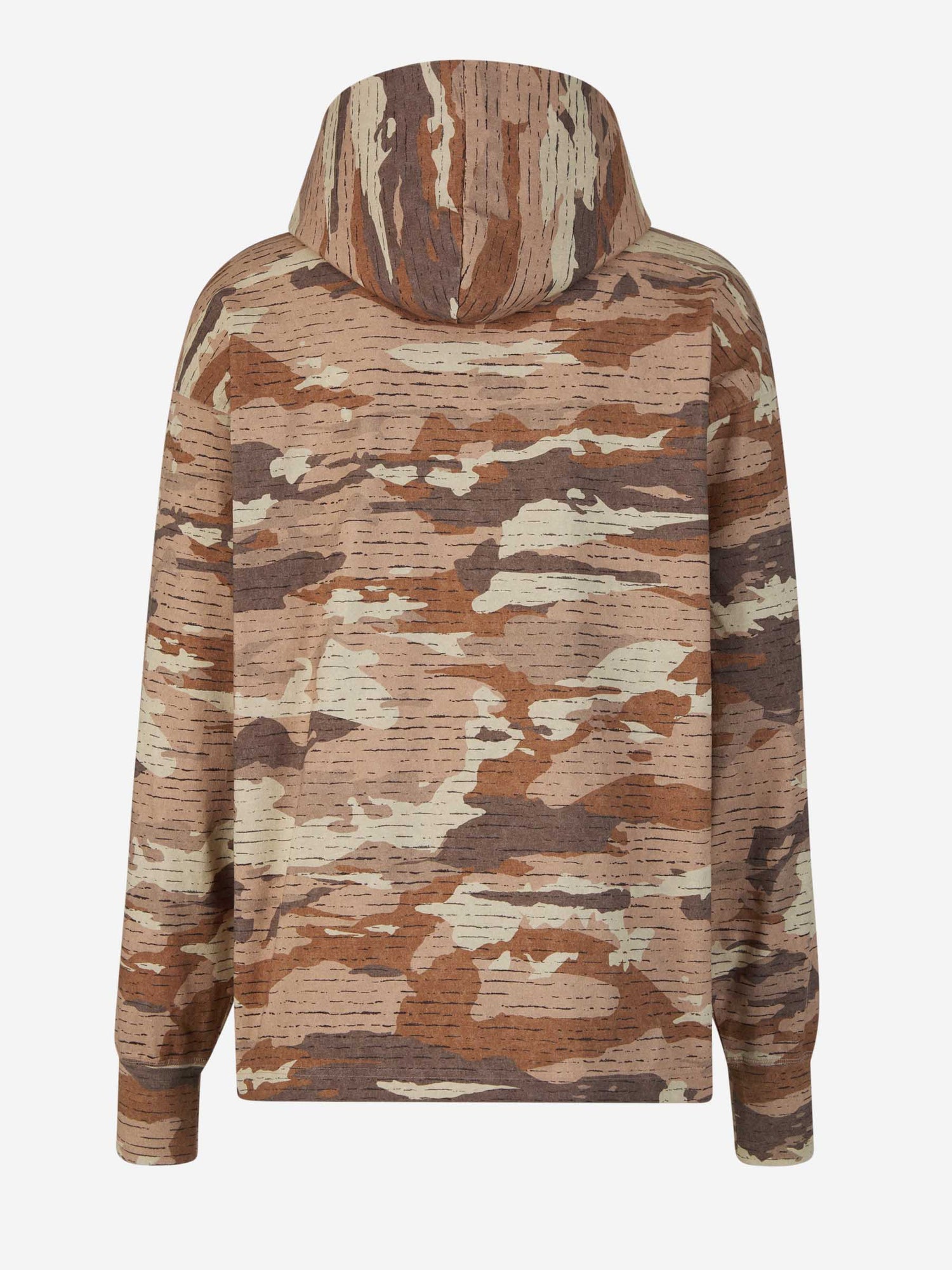 Camouflage Hood Sweatshirt