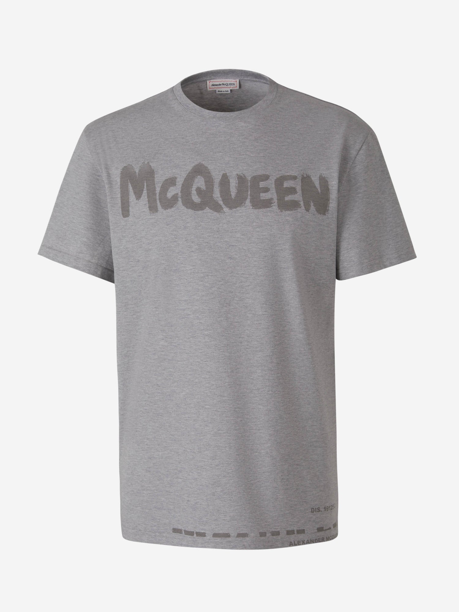 Alexander McQueen Camiseta Logo Estampado color Gris Claro sku 553-003264 03 - Foto 1