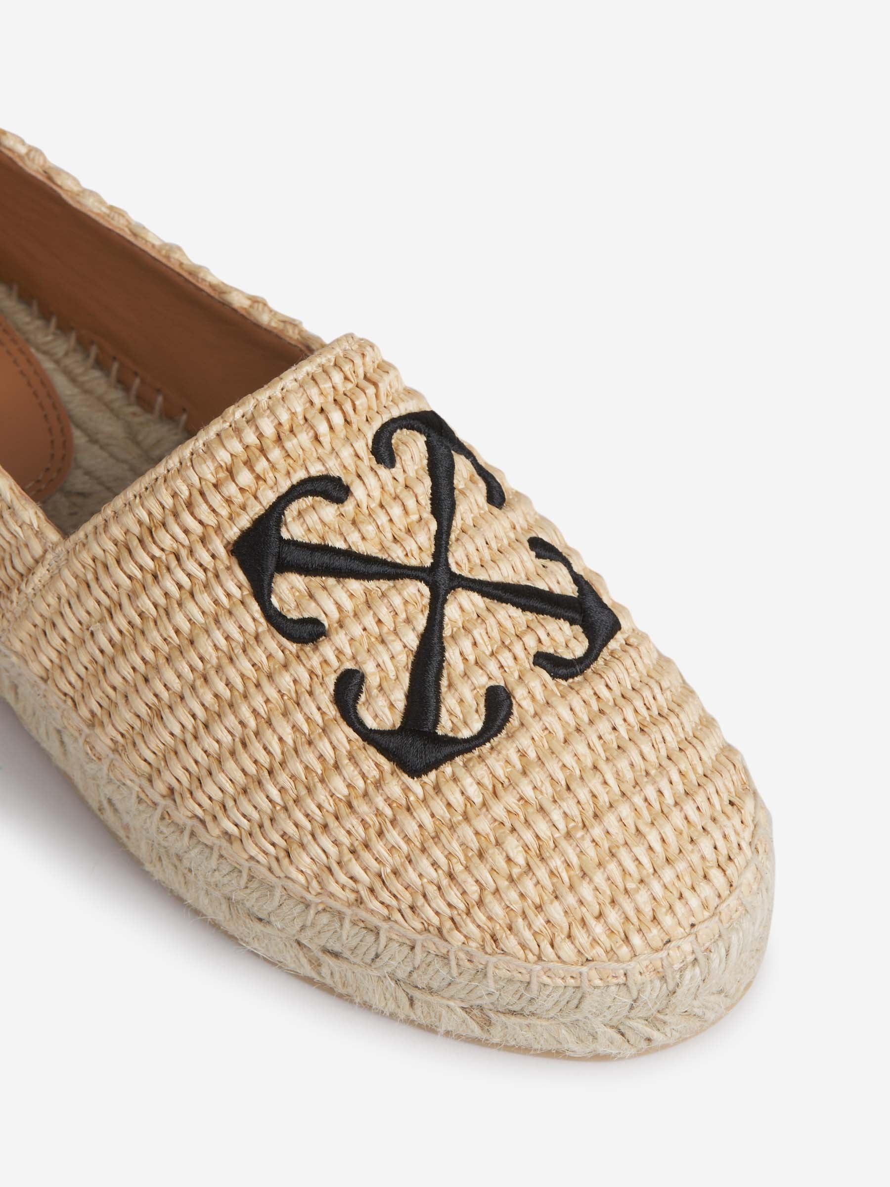 Arrow Raffia Espadrilles