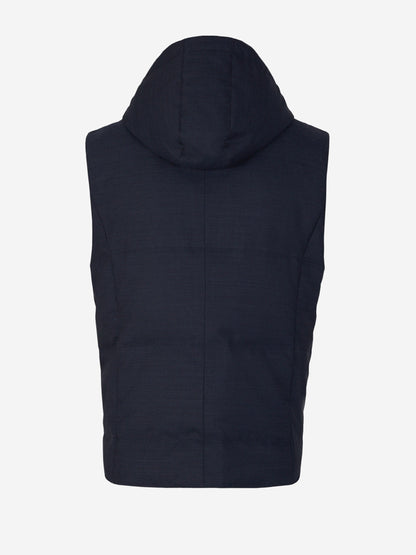 Hood Wool Vest