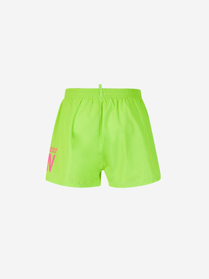 Dsquared2 Bañador Boxer Icon color Verde Lima sku 561-001318 01 - Foto 4