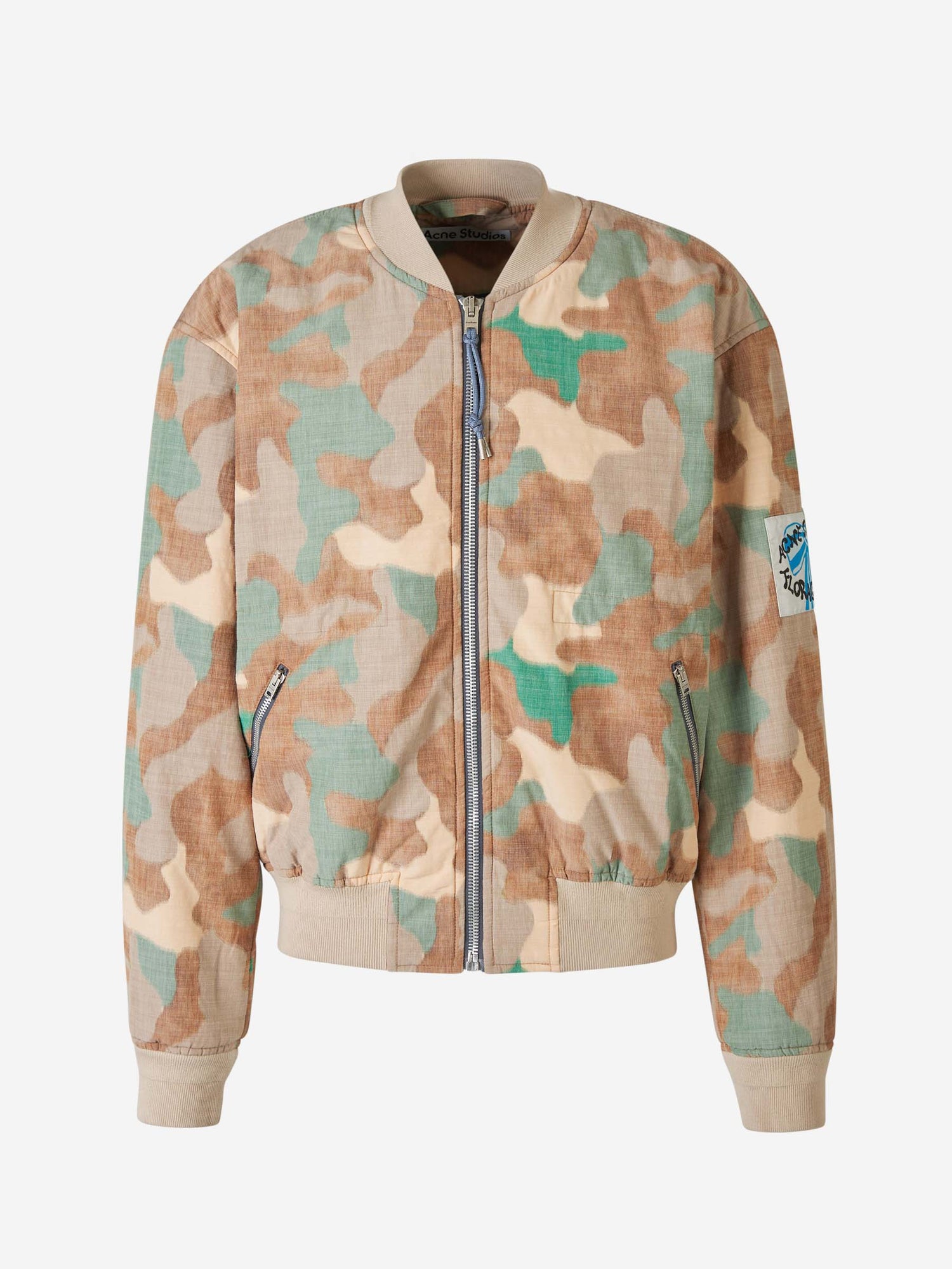 Camouflage Bomber Jacket