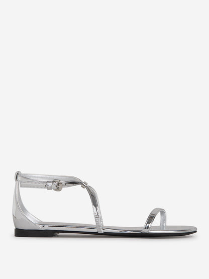 Alexander McQueen Sandalias Tiras Silver color Plateado sku 800-005288 01 - Foto 1