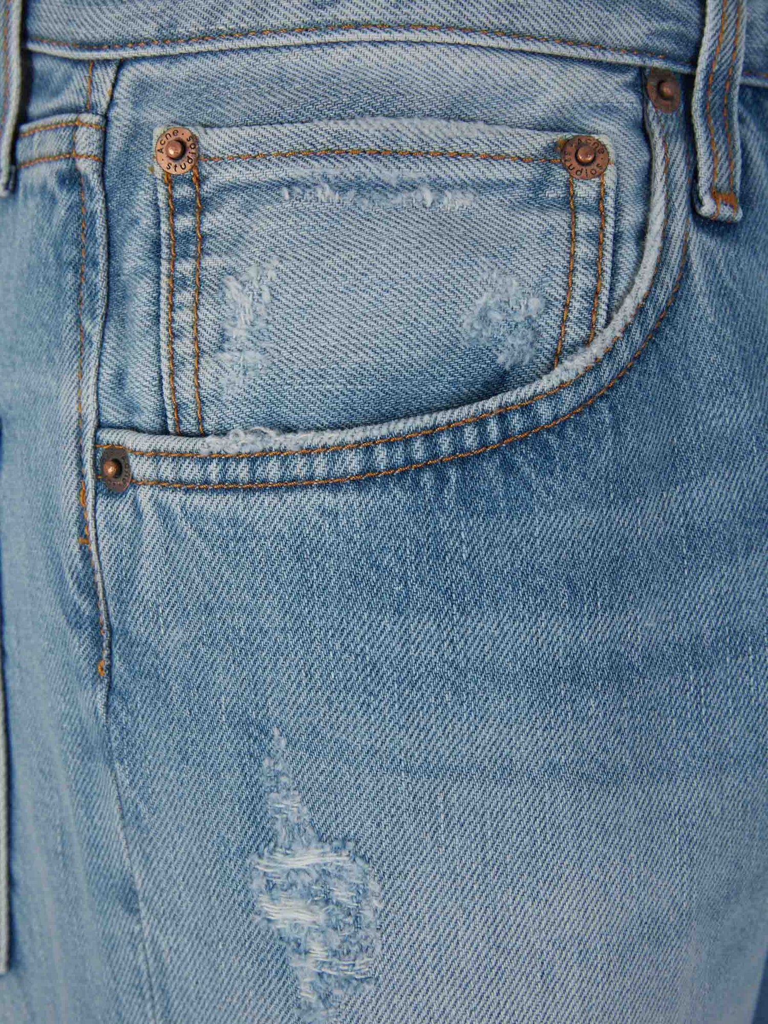 Jeans Rectos Algodón