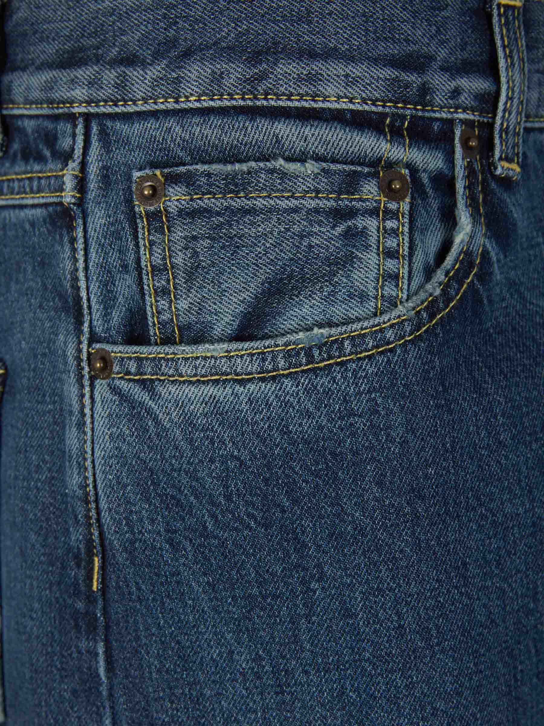 Jeans Algodón Desgastado