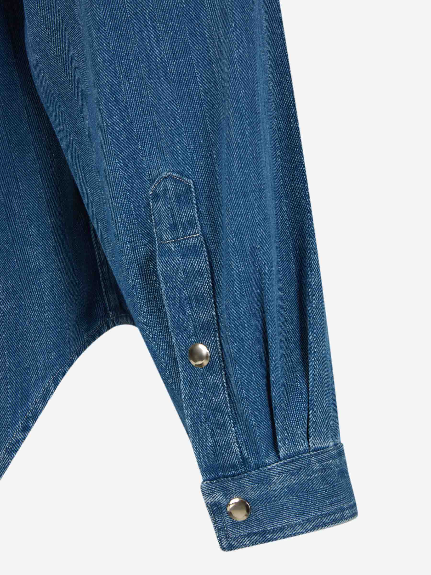 Sobrecamisa Denim Algodón