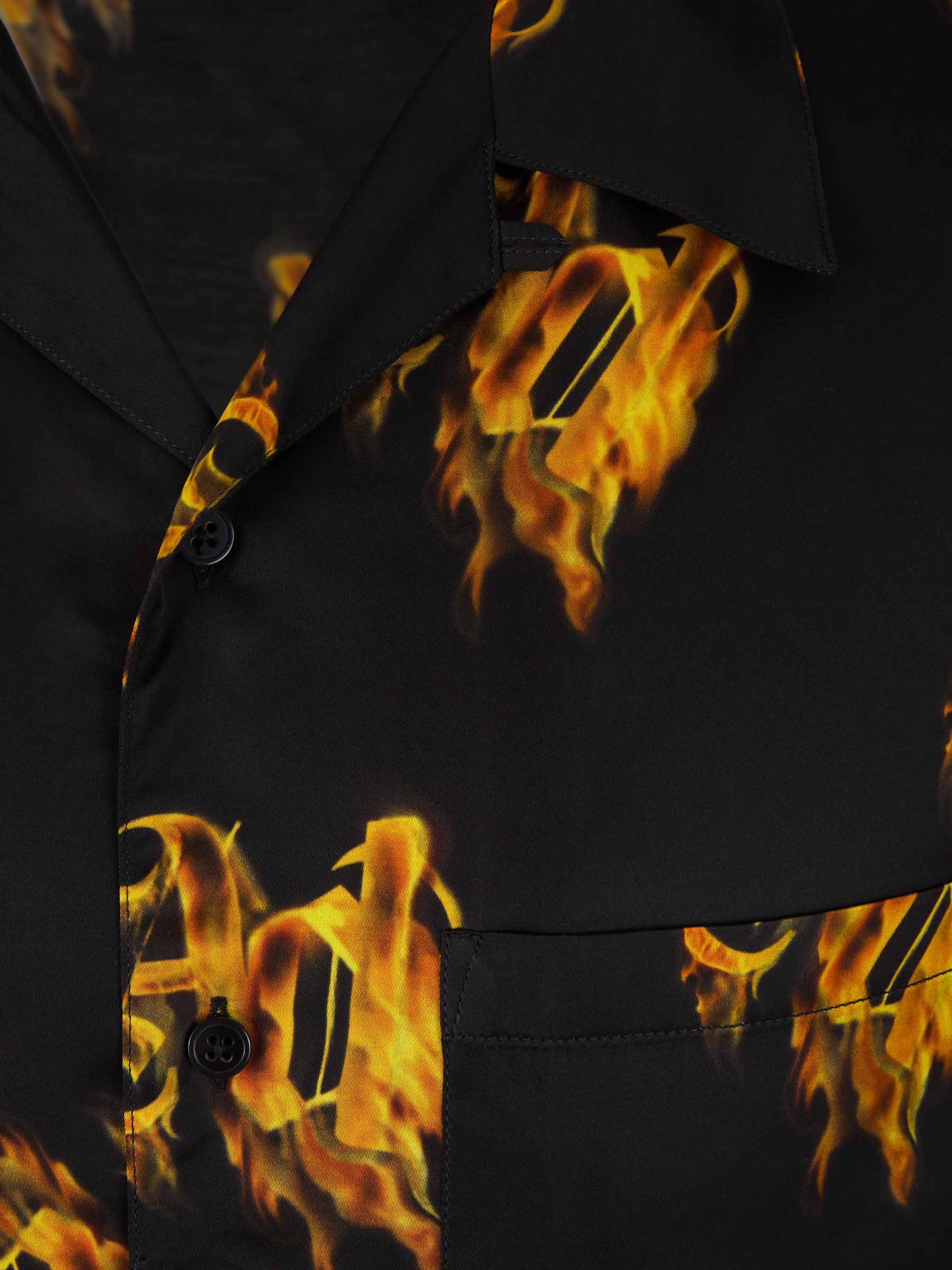 Burning Logo Shirt