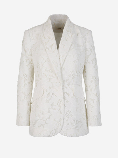 Zimmermann Blazer Natura Encaje color Blanco sku 741-002129 01 - Foto 1