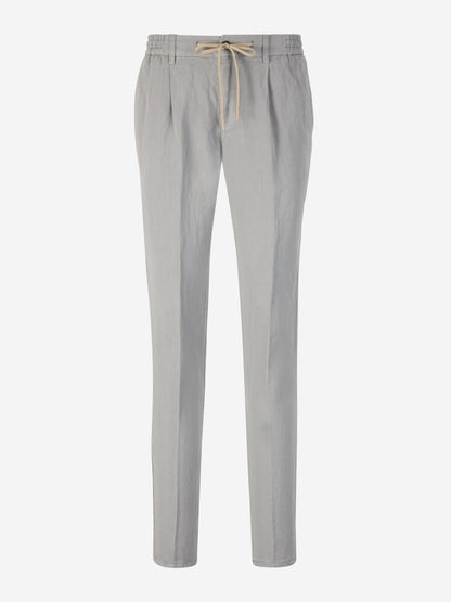 Fluid Linen Joggers