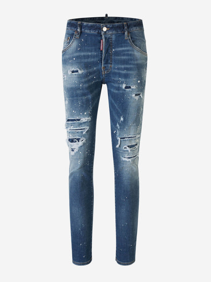 Dsquared2 Jeans Skater Rotos color Azul Denim sku 522-002616 01 - Foto 1