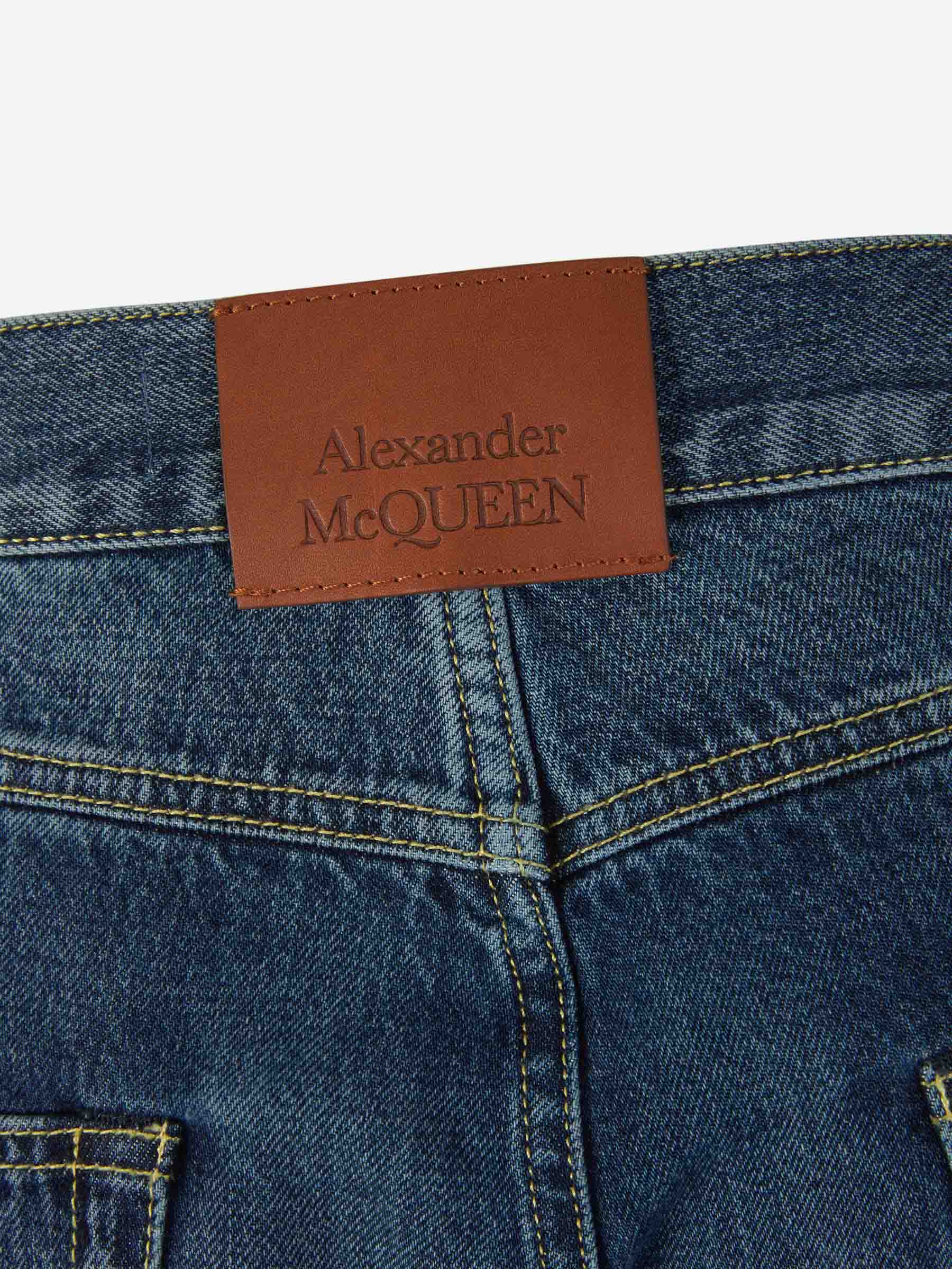 Jeans Algodón Desgastado