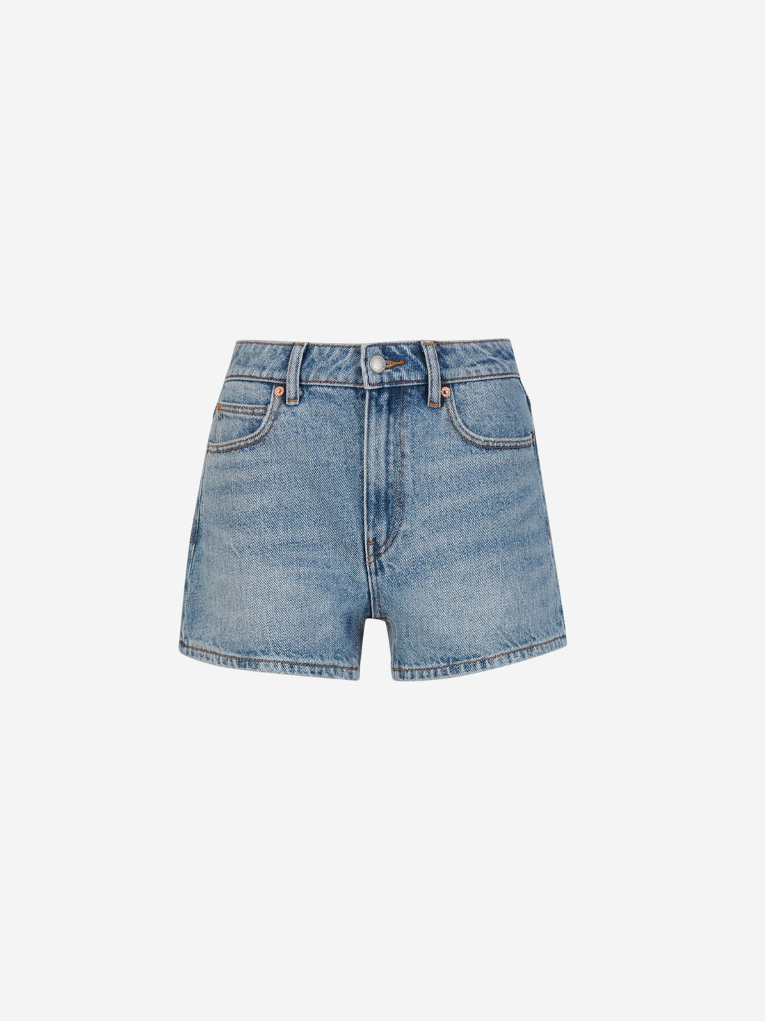 Cotton Denim Shorts