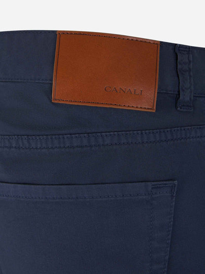 Canali Pantalones 5 Bolsillos color Azul sku 522-002628 02 - Foto 5