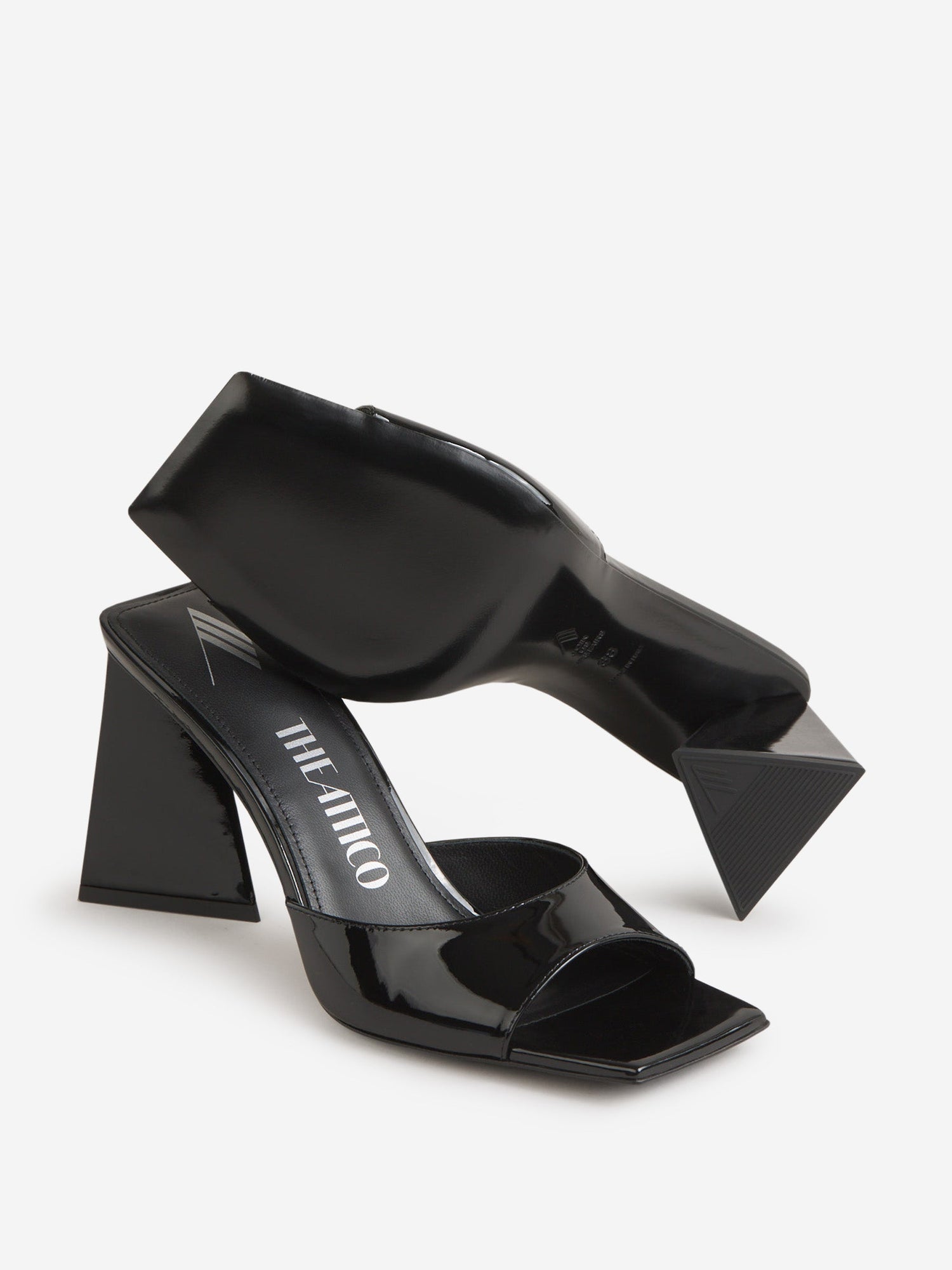 Mini Devon Patent Leather Mules