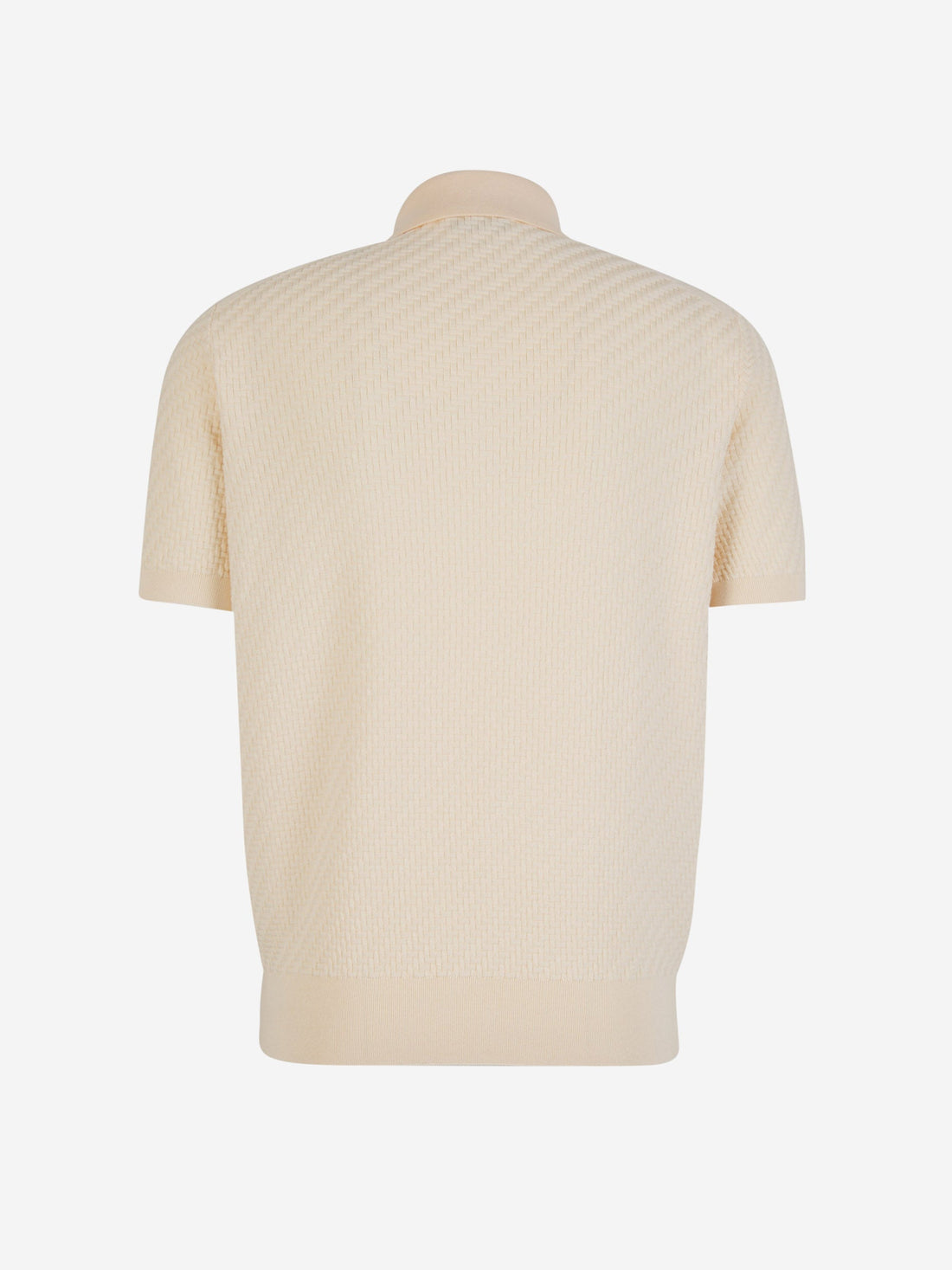 Textured Knit Polo