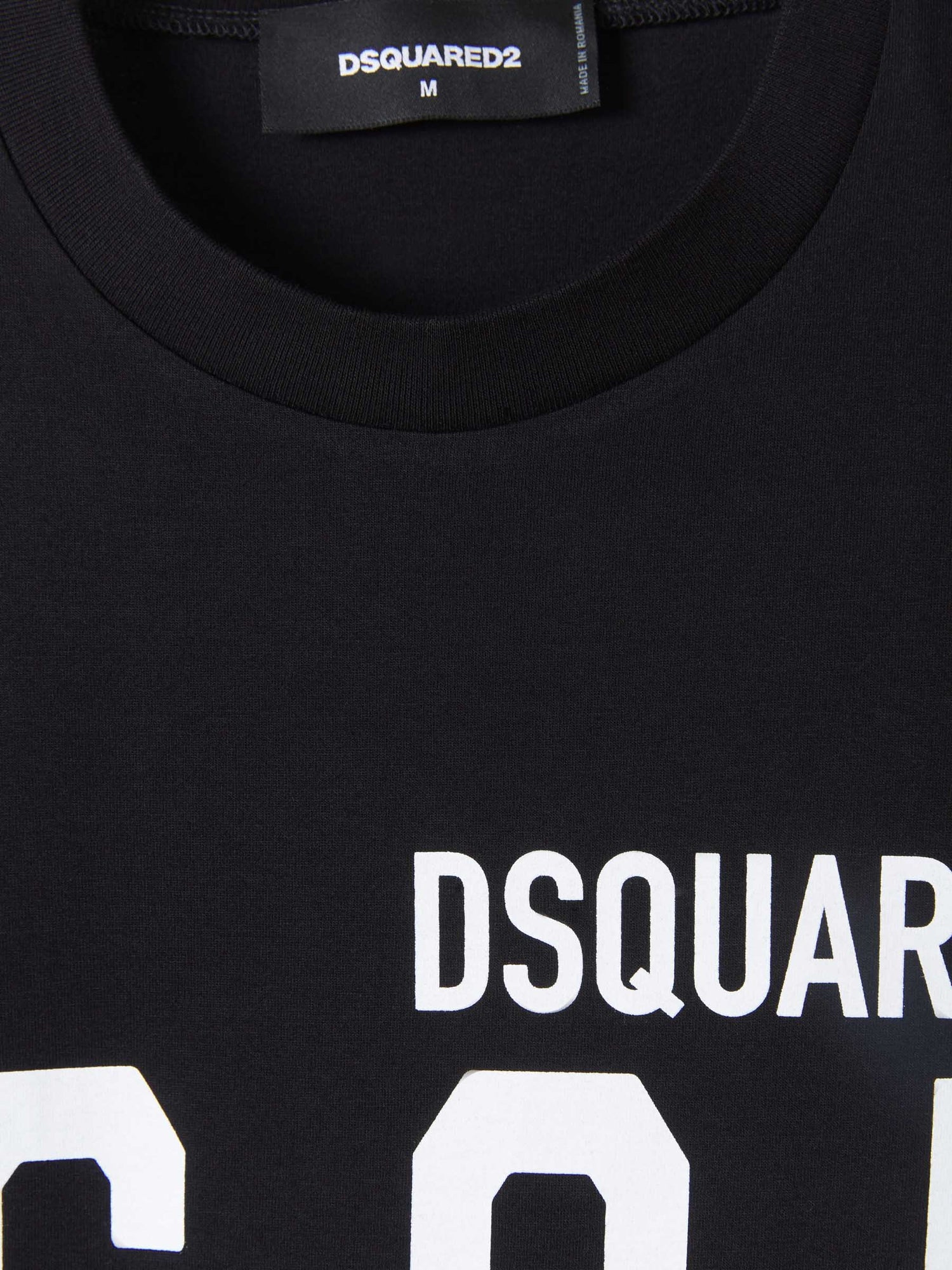 Dsquared2 Camiseta Logo Icon color Negro sku 553-003383 03 - Foto 3