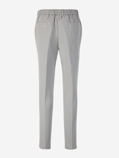 Fluid Linen Joggers