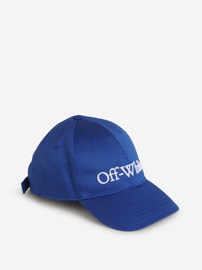 Off-White Gorra Algodón Logo color Azul Cobalto sku 695-001405 01 - Foto 1