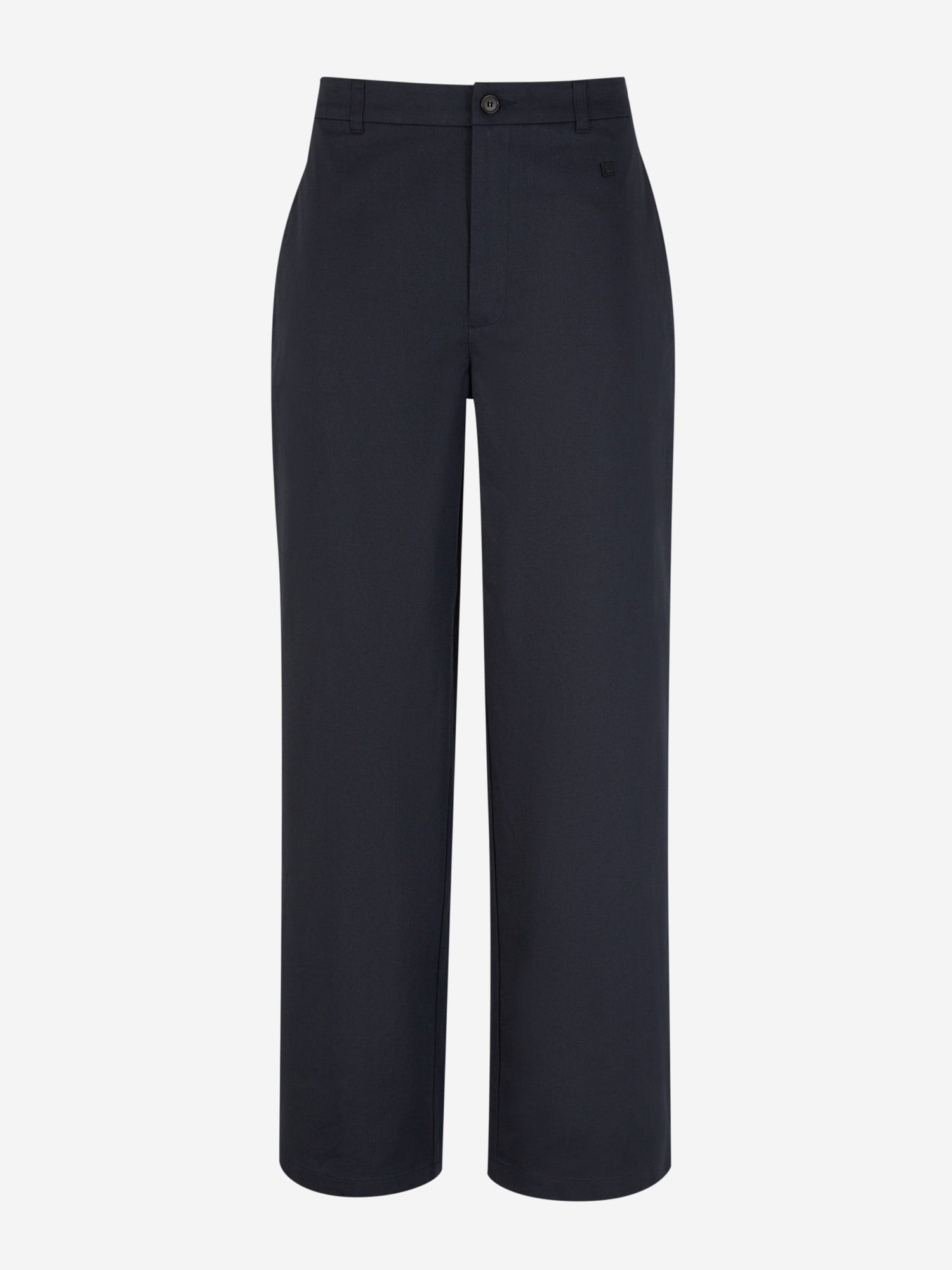 Acne Studios Face Pantalones Chinos Algodón color Azul Noche sku 521-002955 01 - Foto 1