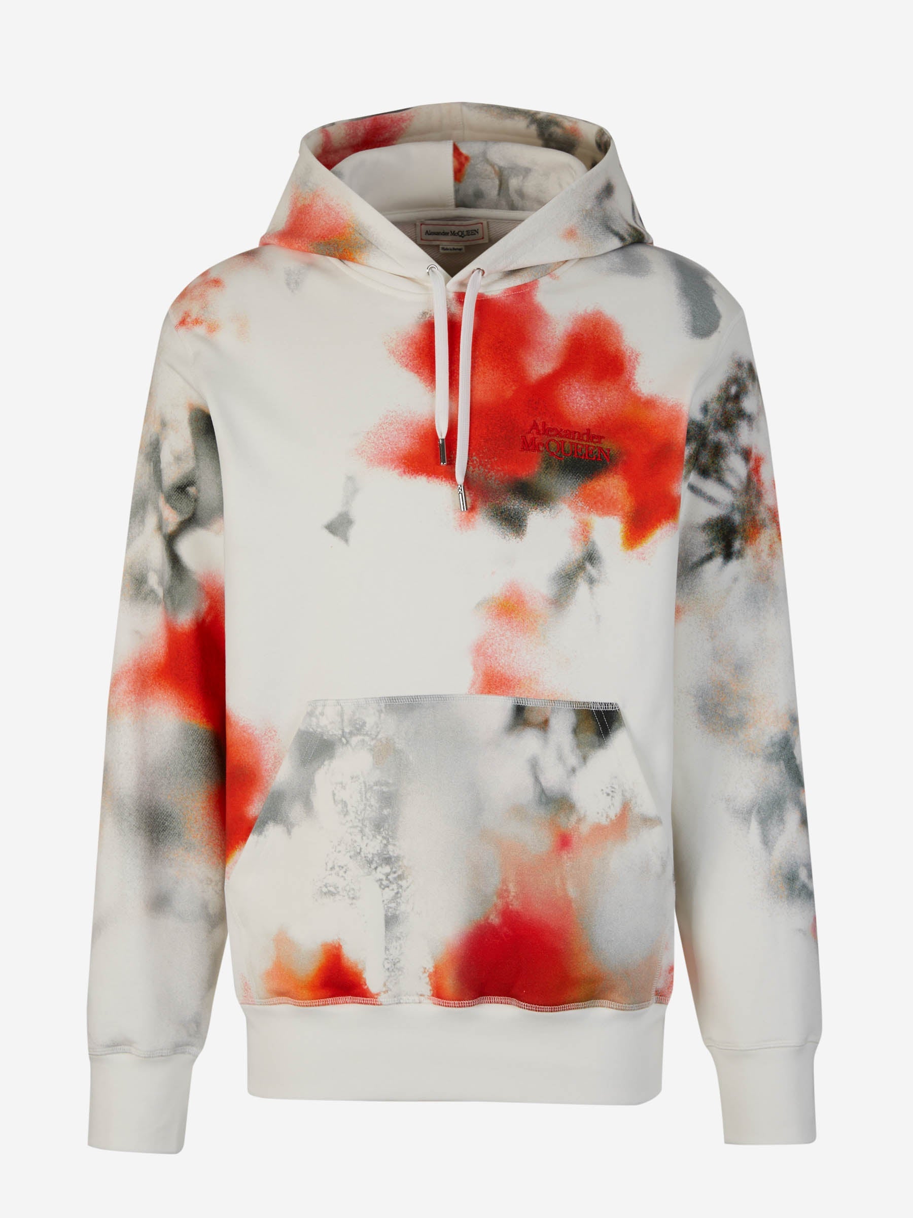 Alexander McQueen Sudadera Estampada Capucha color Multicolor sku 545-001529 01 - Foto 1