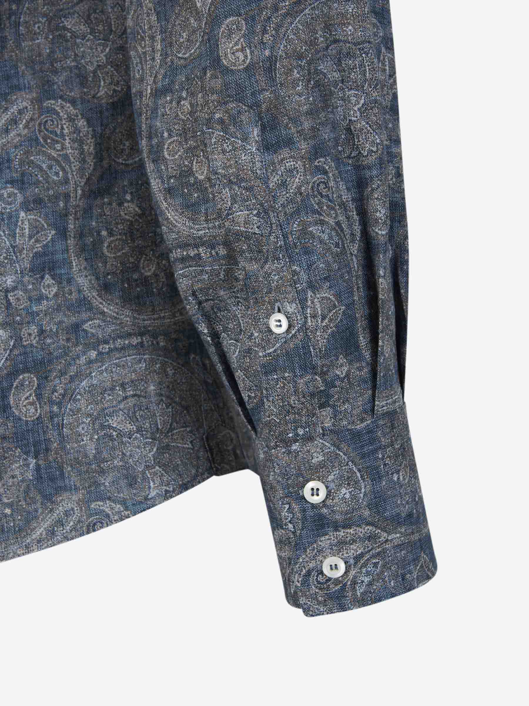 Paisley Motif Shirt