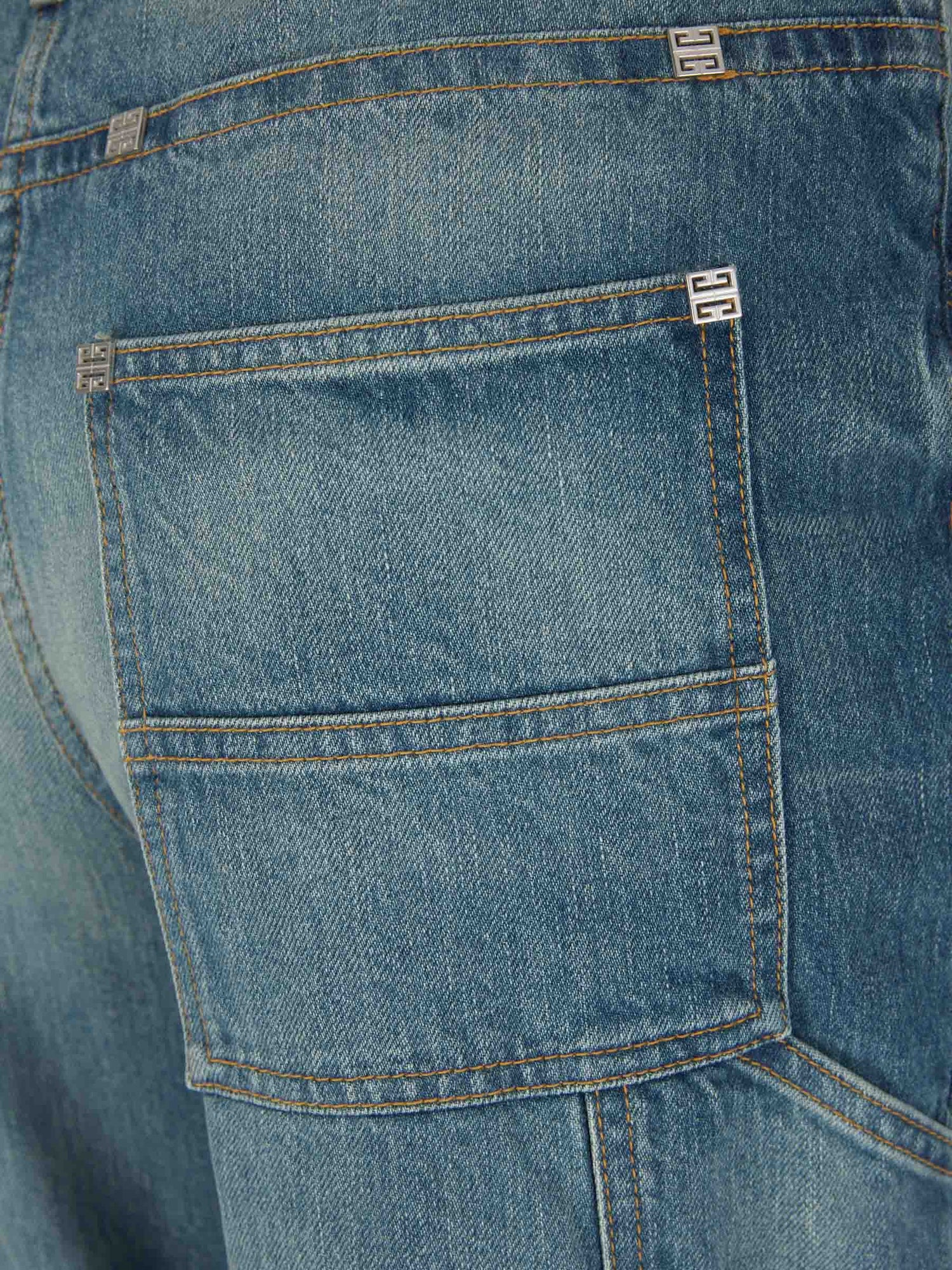 Jeans Cargo Algodón