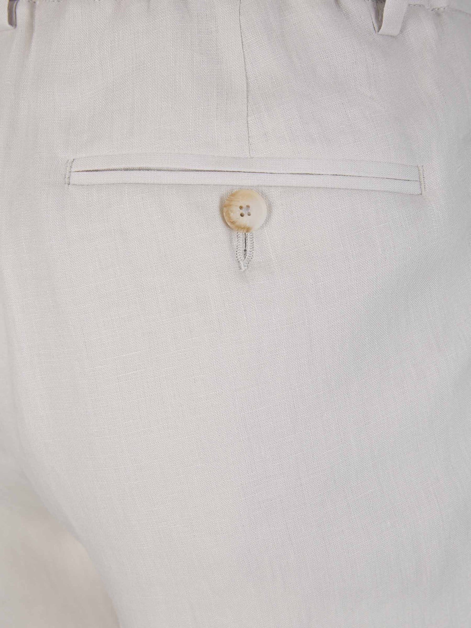 Linen Cargo Trousers