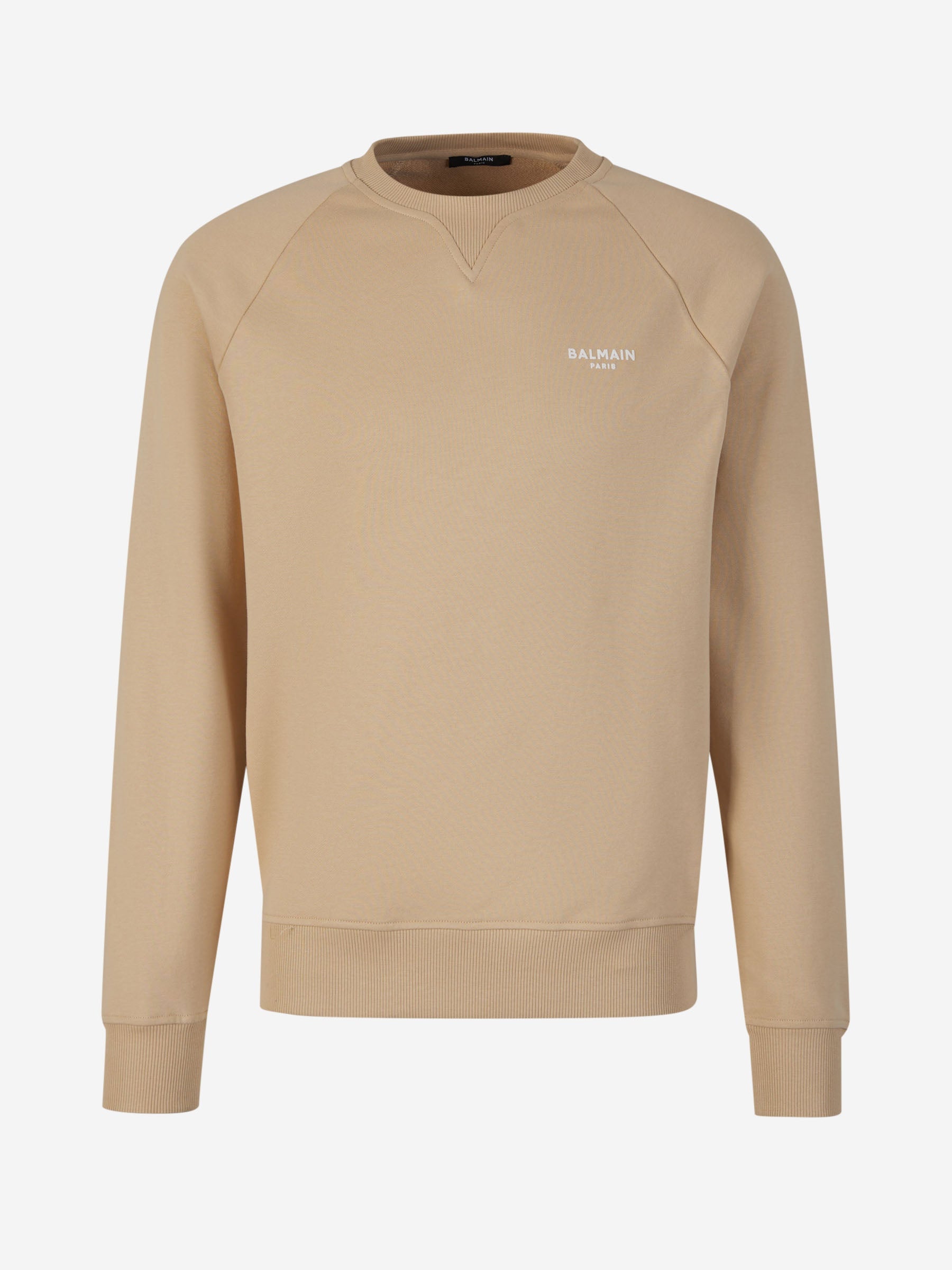 Balmain Sudadera Crewneck Algodón color Beis sku 545-001480 01 - Foto 1