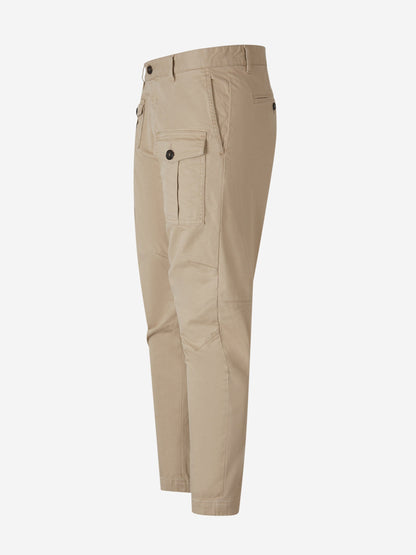 Cotton Cargo Trousers