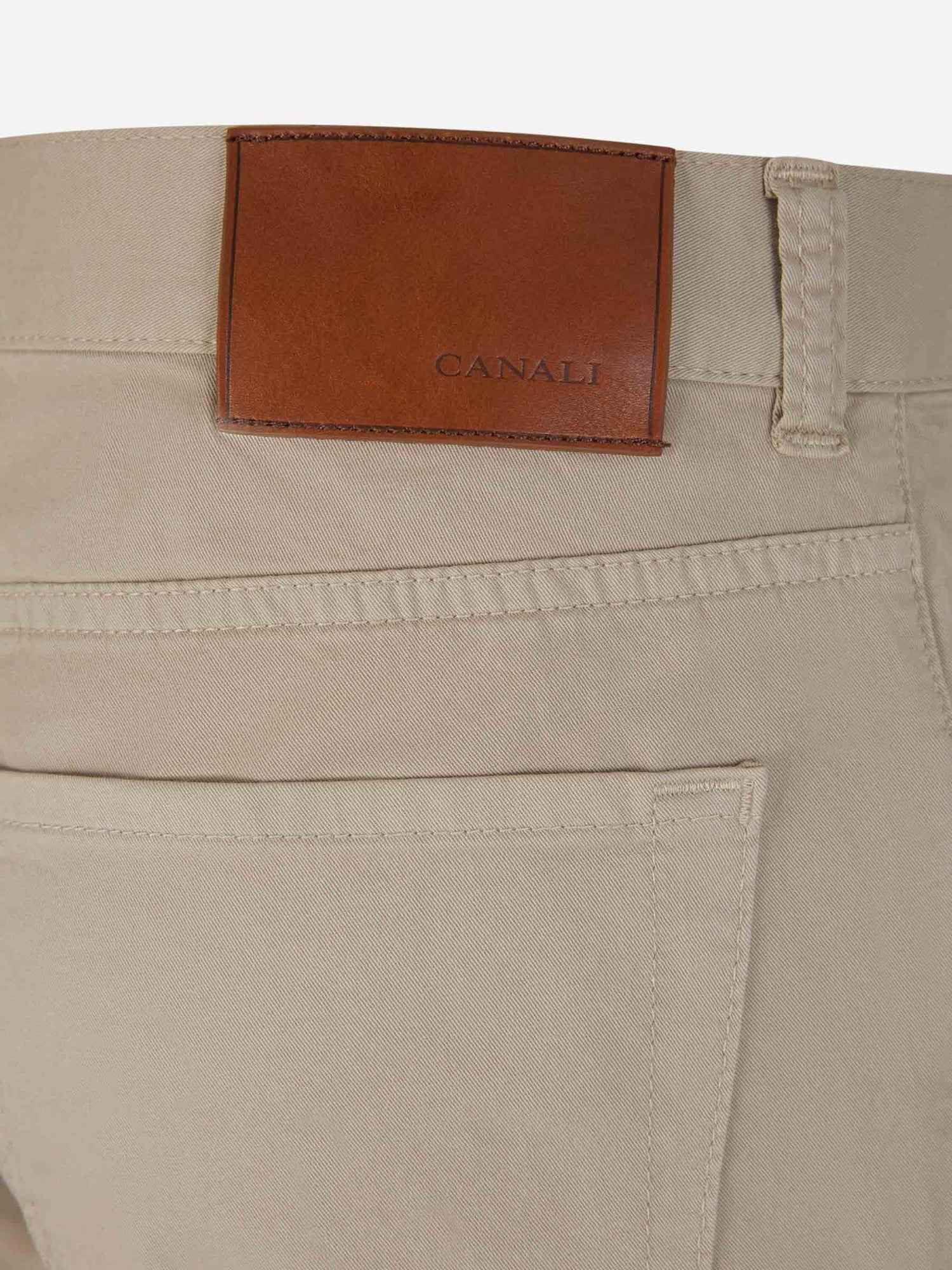 Canali Pantalones 5 Bolsillos color Topo sku 522-002628 01 - Foto 6