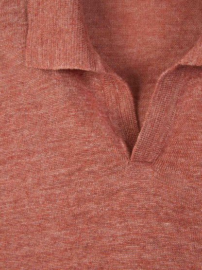 Linen Knit Polo