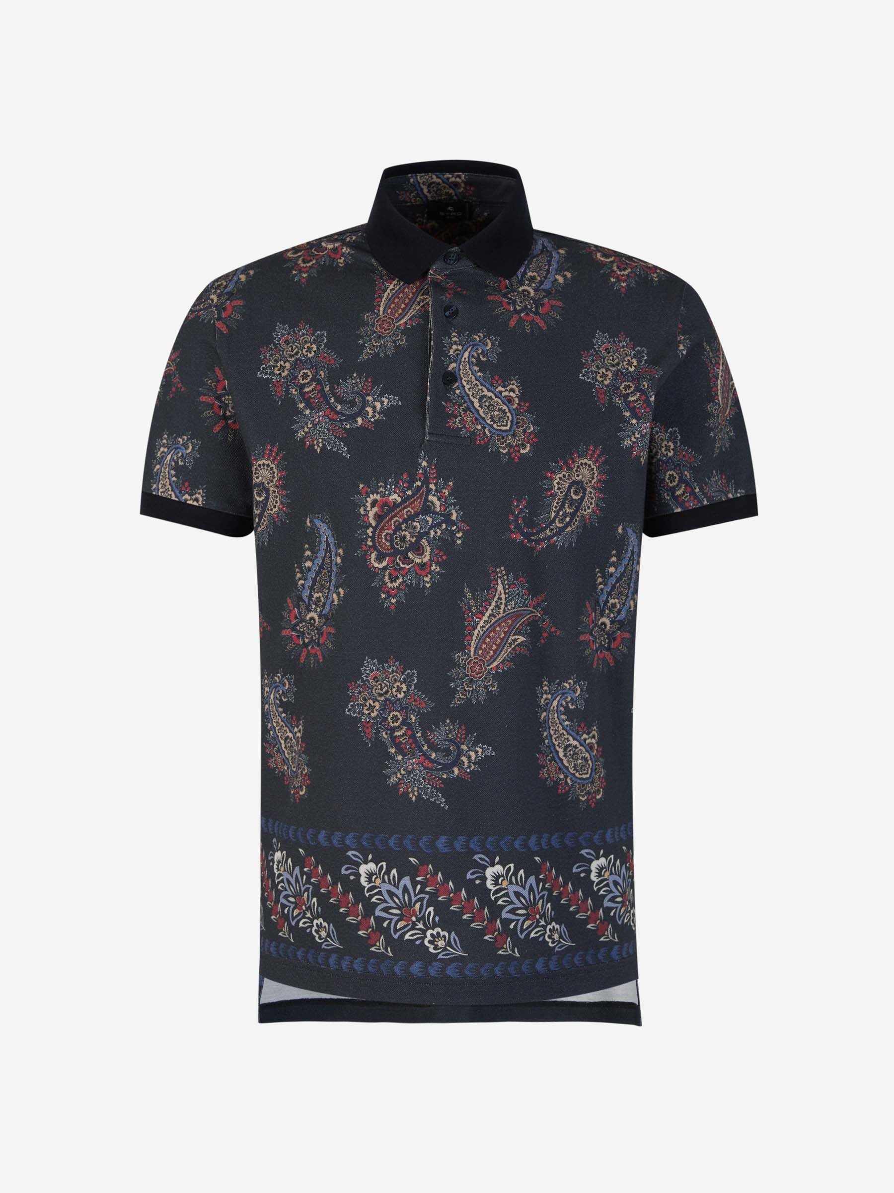 Paisley Motif Polo