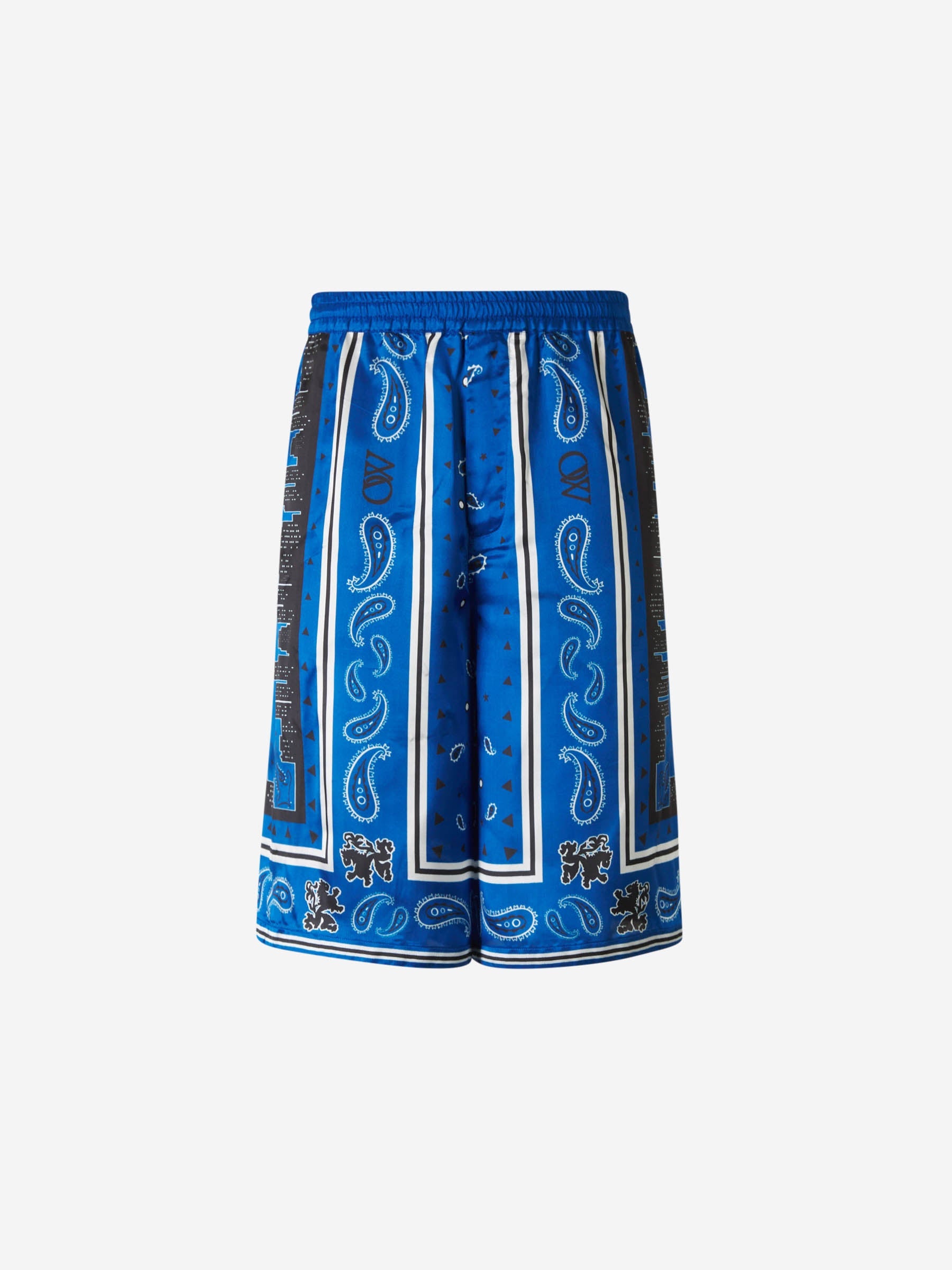 Bandana Printed Bermuda Shorts