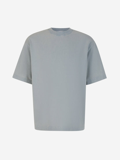 Acne Studios Camiseta Algodón Lisa color Azul Cielo sku 553-003528 02 - Foto 1