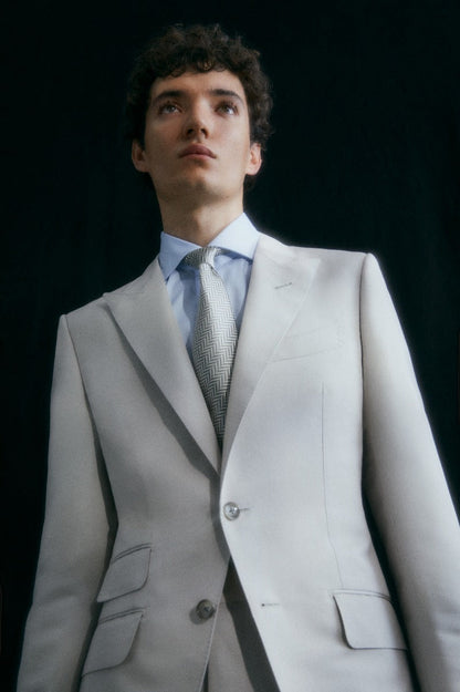 Plain Wool Suit