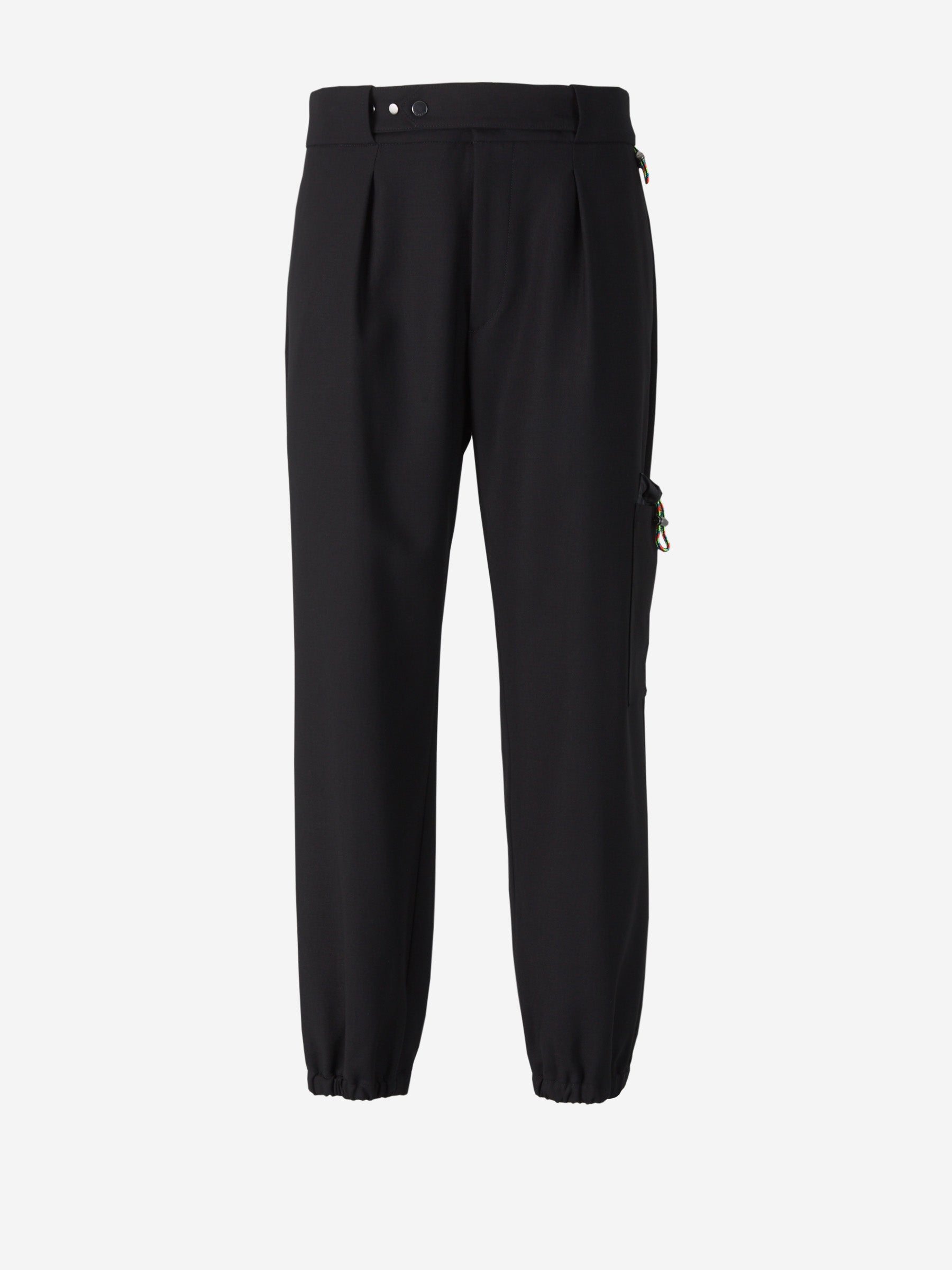 Etro Joggers Cargo Lana color Negro sku 521-002555 01 - Foto 1