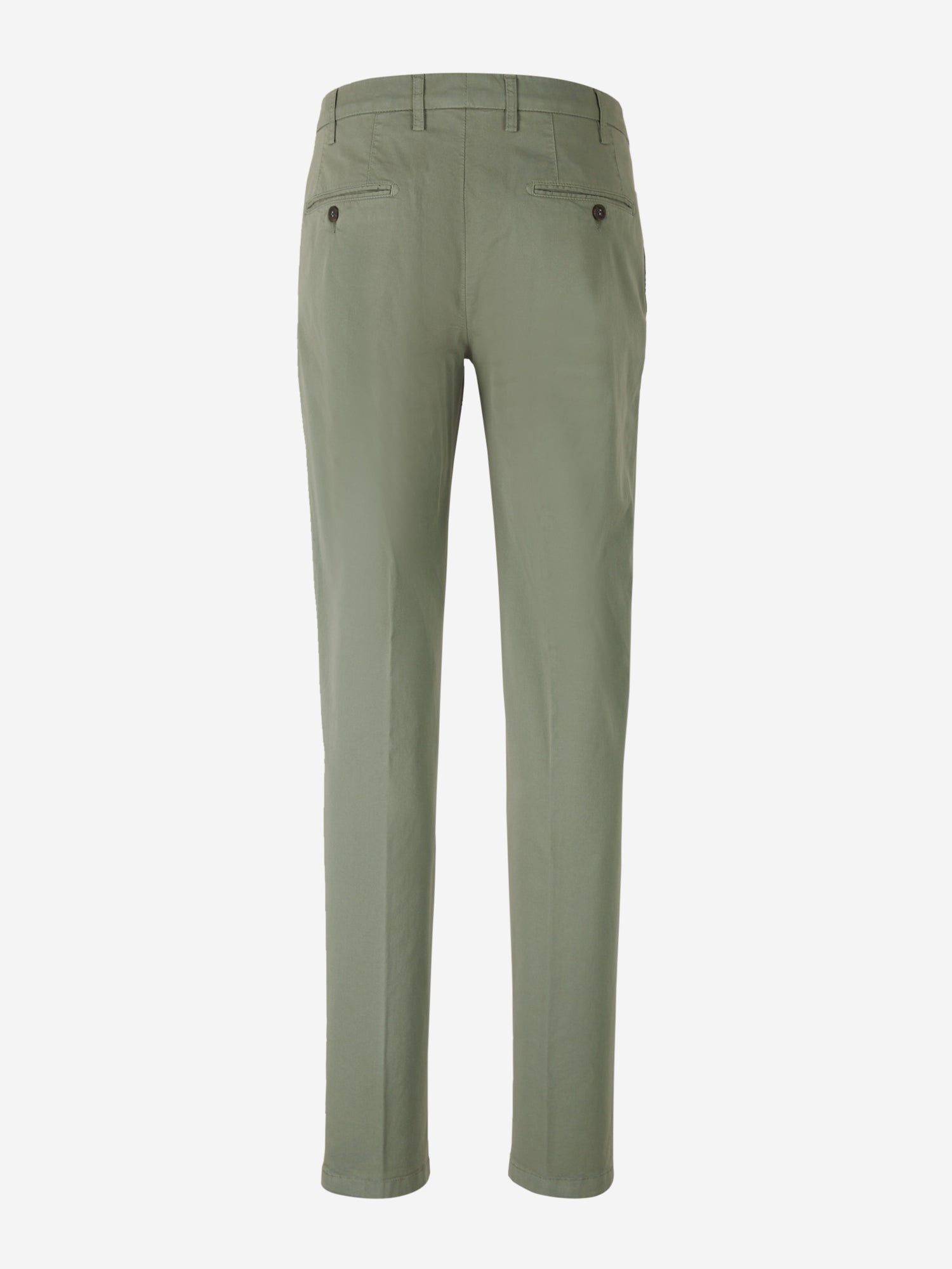 Canali Pantalones Chinos Algodón color Verde Militar sku 521-002762 04 - Foto 6