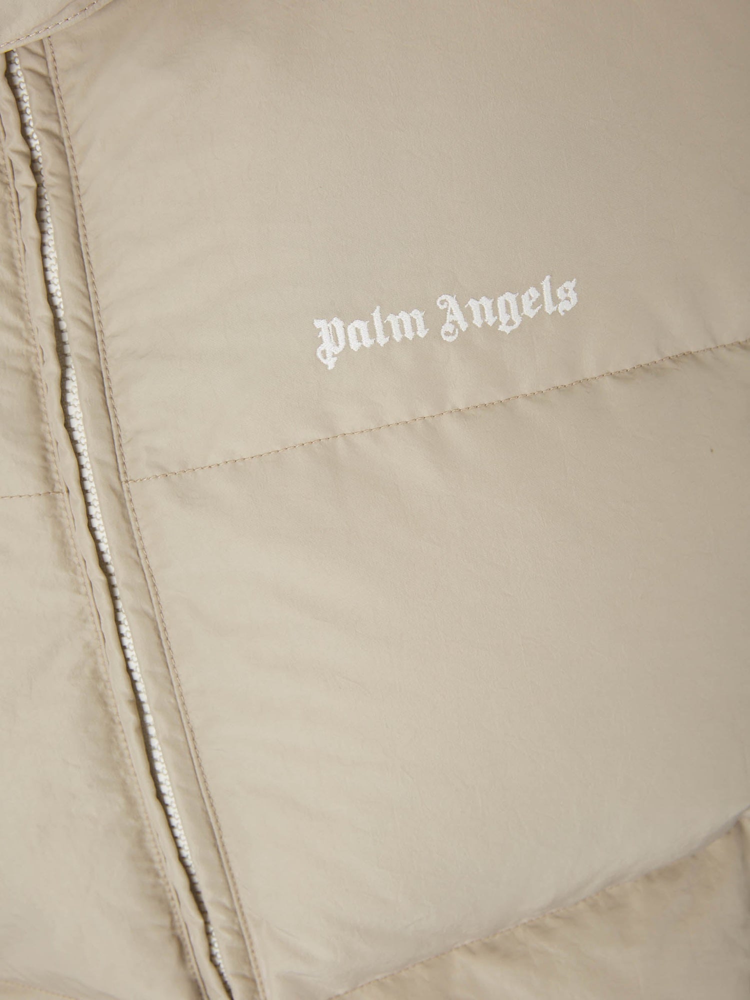 Palm Angels Chaleco Acolchado Capucha color Arena sku 544-000502 02 - Foto 5