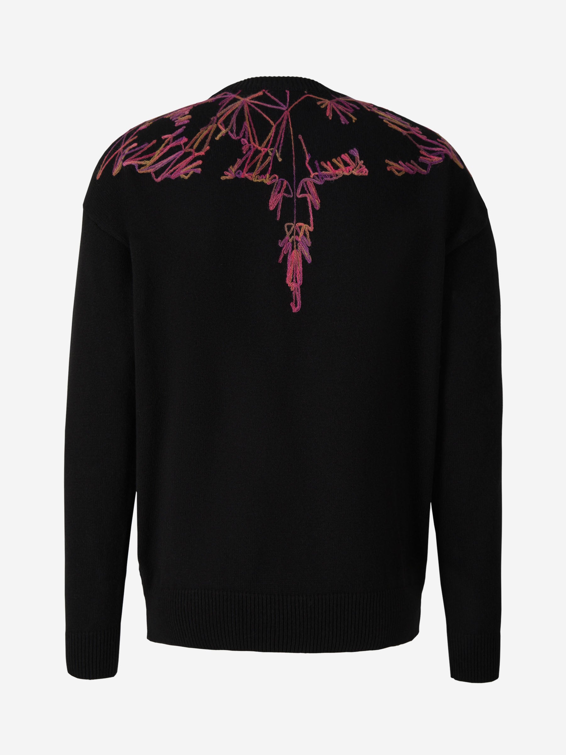 Marcelo Burlon Jersey Algodón Y Cashmere color Negro sku 545-001105 01 - Foto 2