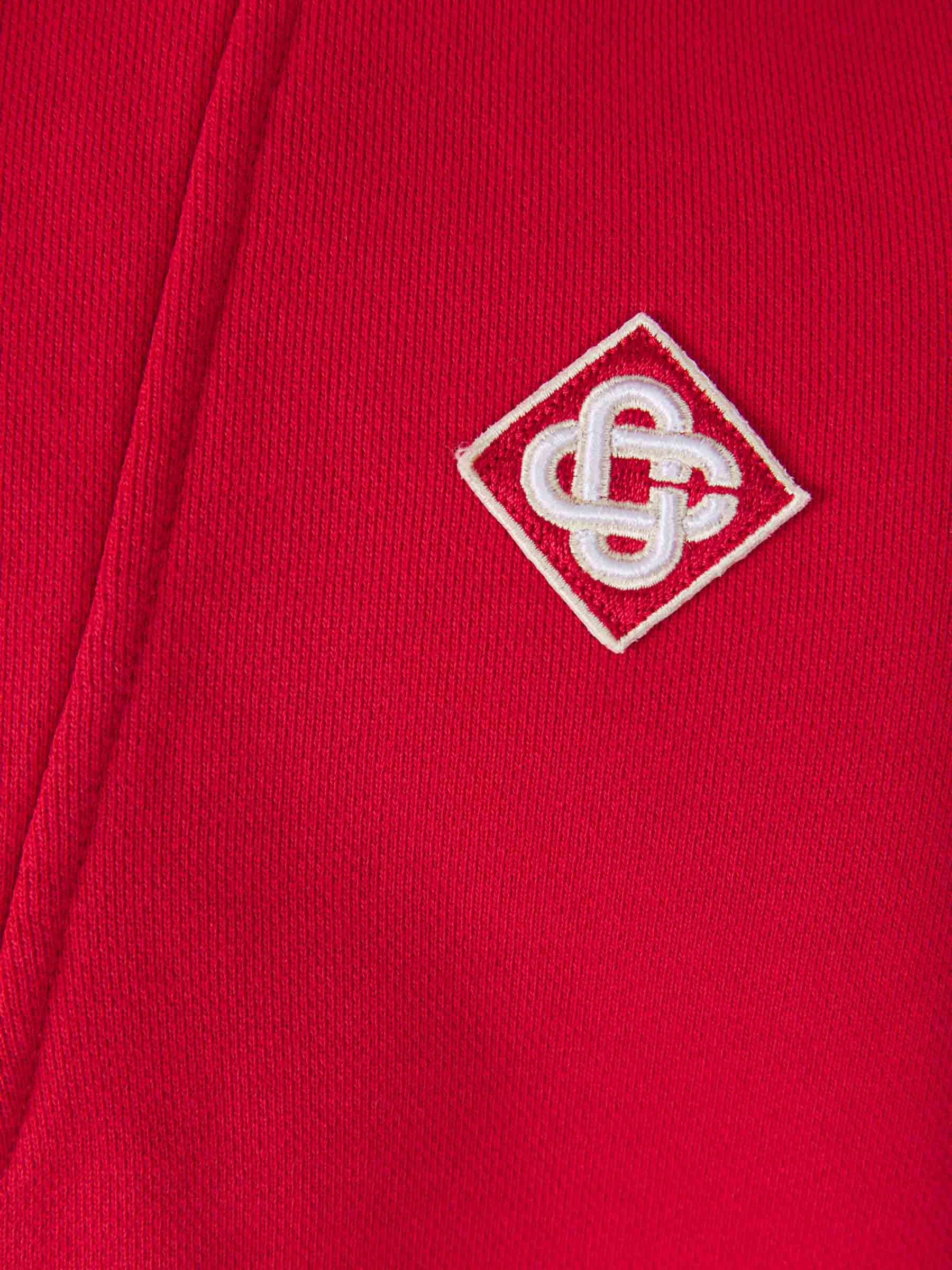 Casablanca Sudadera Parche Logo color Rojo sku 545-001115 01 - Foto 4