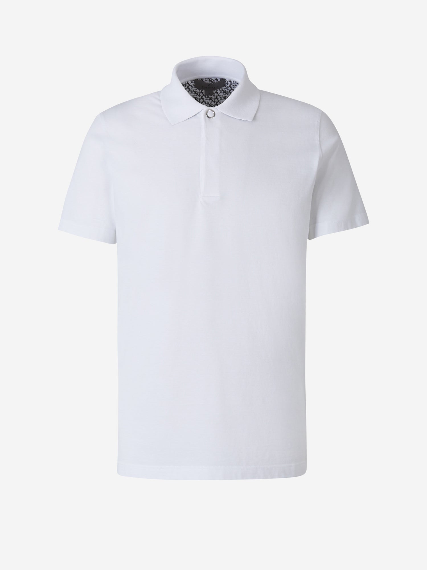 Canali Polo Punto Algodón color Blanco sku 552-001266 01 - Foto 1