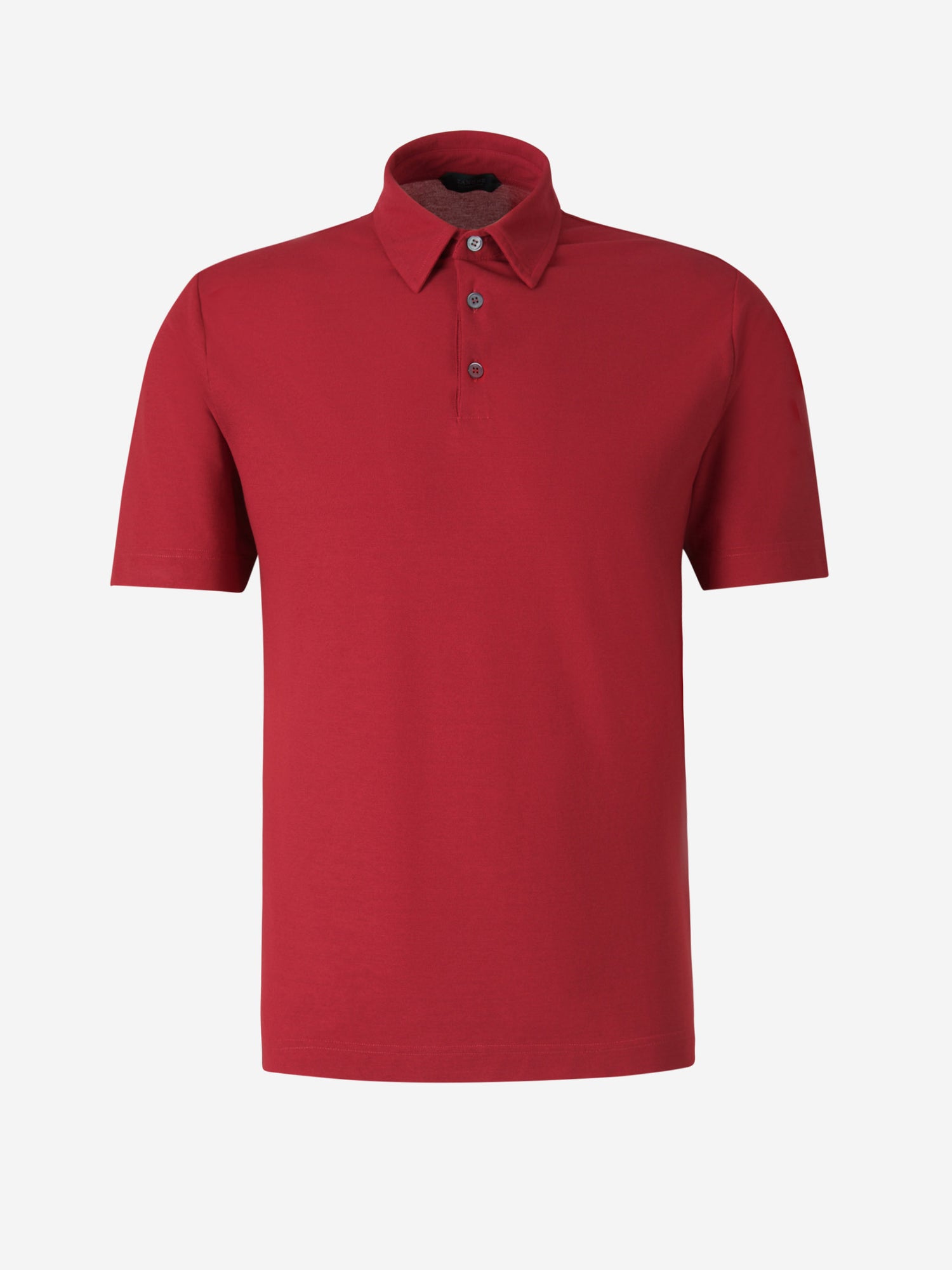 Zanone Polo Liso Algodón color Rojo sku 552-001311 06 - Foto 1